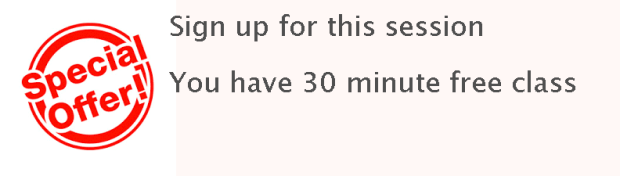 Special Offer November December Classes