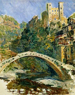 Dolceacqua Bridge Liguria Monet