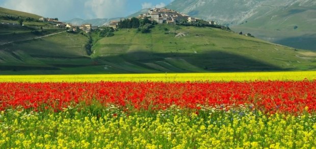 Abruzzo Parco Nazionale Gran Sasso Castelluccio